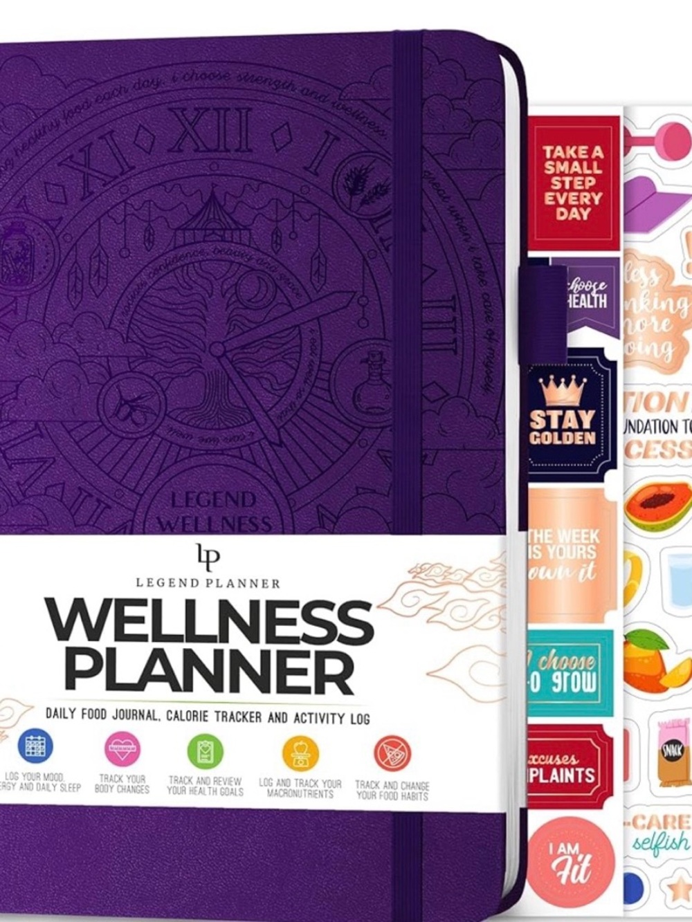 Legend Wellness Planner & Food Journal – Daily Diet & Health Journal